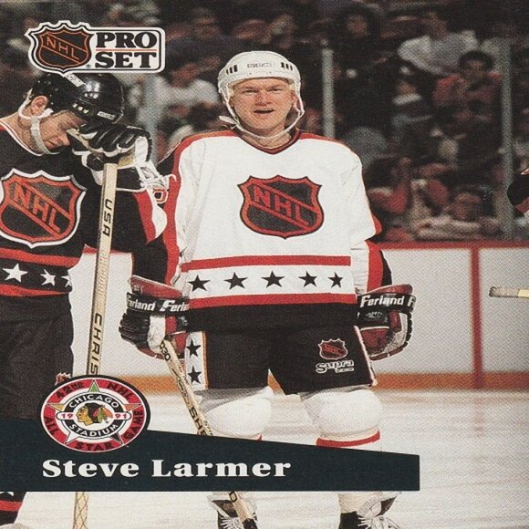 Steve Larmer Hockey Card Collection - Picture 5 of 8